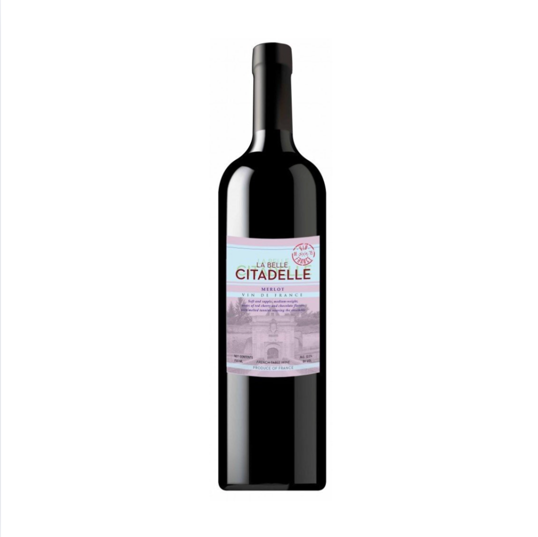 La Belle Citadelle 2018, Merlot | La Belle Citadelle | Red Wine | Vin de France | France | Buy now at Marchand-wine.com
