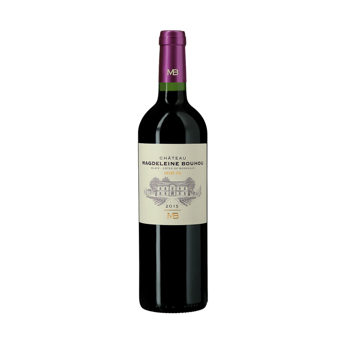 Chateau Magdeleine Bouhou 2015, Blaye - Cotes de Bordeaux